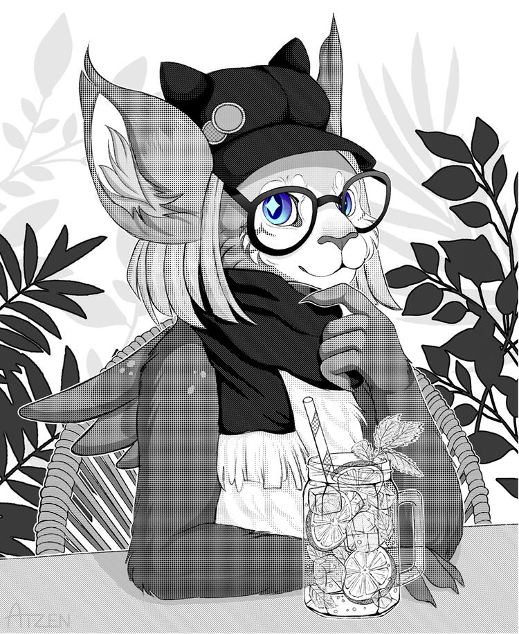 Manga HALF+Simple BG